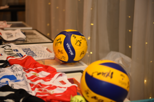 Lopte i dreesovi za aukciju koji su pronašli nove vlasnike, a udruženje je dobilo donaciju